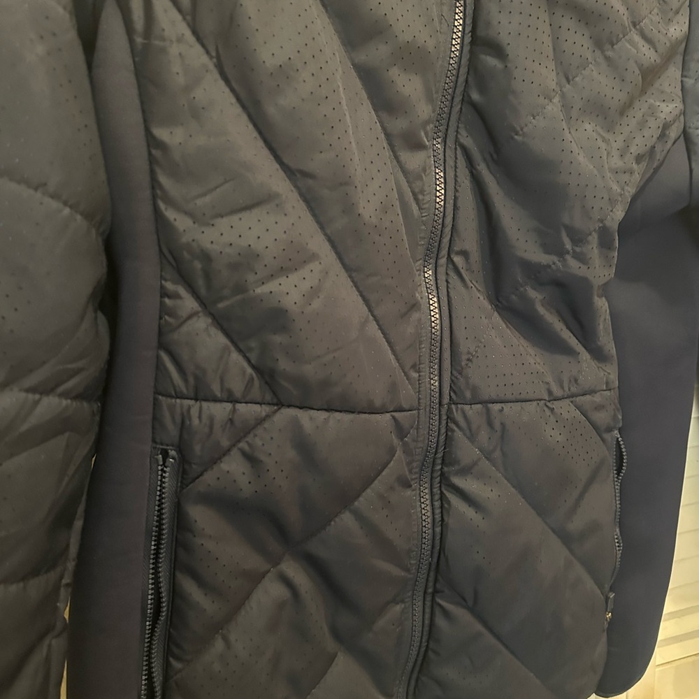 Fabletics Dark Blue Quilted Jacket - image 6